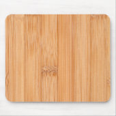 Cooler, hellbrauner Bambusholzprint Mousepad (Vorne)