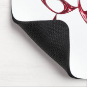 Cooler Heulenwolf/Wölfe Mousepad (Ecke)
