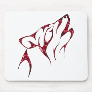 Cooler Heulenwolf/Wölfe Mousepad