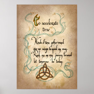 cooler Hexenzauber Party Poster