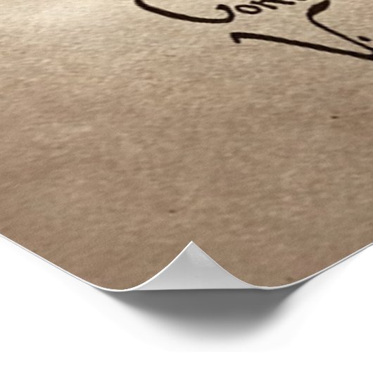 cooler Hexenzauber Party Poster (Ecke)