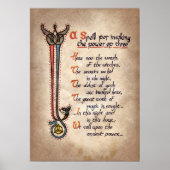 cooler Hexenzauber Party Poster (Vorne)