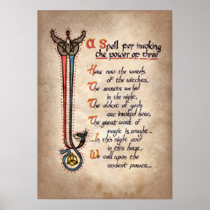 cooler Hexenzauber Party Poster