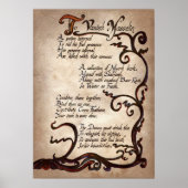 cooler Hexenzauber Party Poster (Vorne)