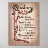 cooler Hexenzauber Party Poster (Vorne)