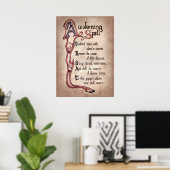 cooler Hexenzauber Party Poster (Heimbüro)