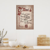 cooler Hexenzauber Party Poster (Küche)