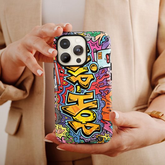 Cooler Hip Hop Graffiti | iPhone 14 Case-Mate Hülle