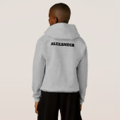 Cooler Hip-Hop-Individuelle Name Hoodie (Schwarz voll)