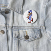 Cooler Hip-Hop-Künstler Button (Beispiel)