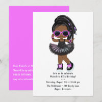 Cooler Hip Hop Rap Tutu Girl Geburtstagsparty