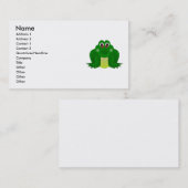 Cooler Hippie Frog Visitenkarte (Vorne/Hinten)