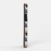 Cooler Hipster Französischer Bulldog Gemusterter F Case-Mate iPhone Hülle (Hinten/Rechts)