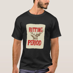 Cooler Hirschbock in Brunftzeit Statement Kostüm T-Shirt