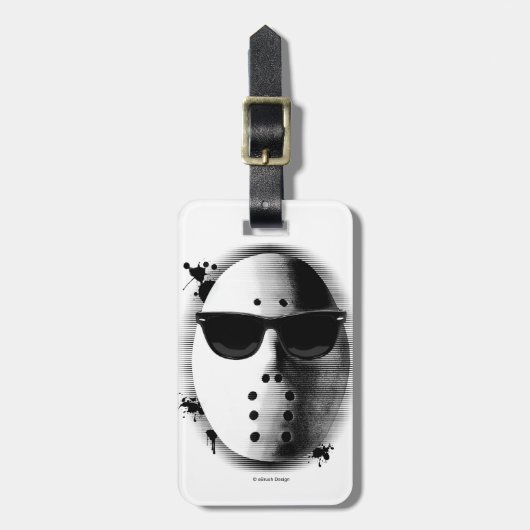Cooler HockeyGoalie Gepäckanhänger (Vorderseite vertikal)