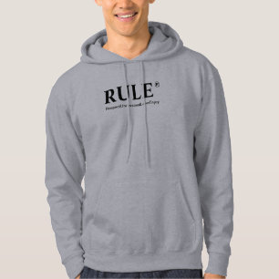 Cooler Hoodie mit einer Sondermeldung
