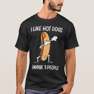 Cooler Hot Dog für Männer - Frauen - Bügelbrett T-Shirt