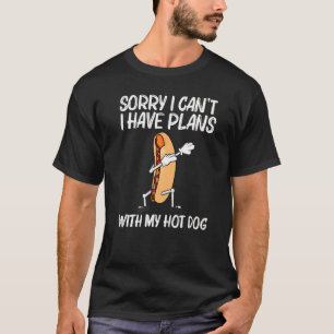 Cooler Hot Dog für Männer - Frauen - Bügelbrett T-Shirt