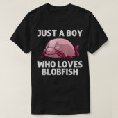 Cooler Hummer für Jungen Kids Blob Fisch Tier im M T-Shirt (Design vorne)