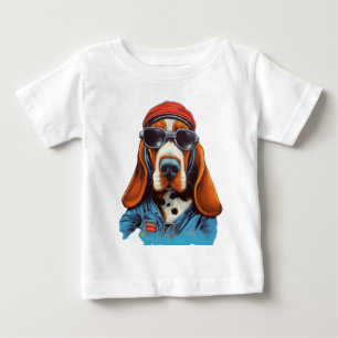 Cooler Hund Baby T-shirt