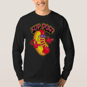Cooler Hund Heißer Hund Wiener Picknick Barbecue T-Shirt