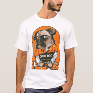 Cooler Hund   Illustration über Spaß und Quirky-Hu T-Shirt