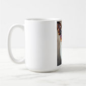 Cooler Hund mit Sonnenbrille Kaffeetasse (Links)