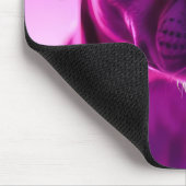 Cooler Hund mit Sonnenbrille Mousepad (Ecke)