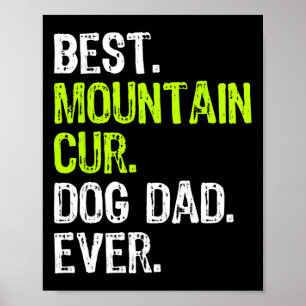 Cooler Hund Papa Vatertag Hunde Liebhaber  Poster
