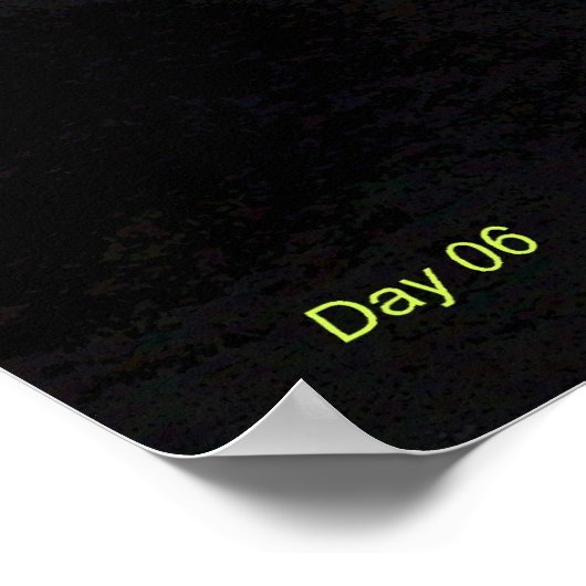 Cooler Hund Poster (Ecke)