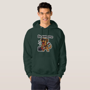 Cooler Hund Rocking Gitarre Sticker Phantastisch Hoodie