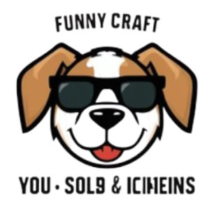 Cooler Hund Vibes - Funny Pup with Shades Sockelschild
