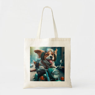 Cooler Hundbiker, niedlicher Hundetasche Tragetasche