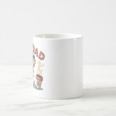 Cooler Hunde-Vater-Treibstoff-Kaffeetasse mit Sonn Kaffeetasse (Mittel)