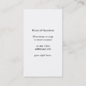 Cooler Hundepflegender Australier im Hoodie Visitenkarte (Rückseite)