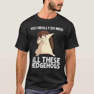 Cooler Igel Für Männer Frauen Stachelige Stacheln T-Shirt
