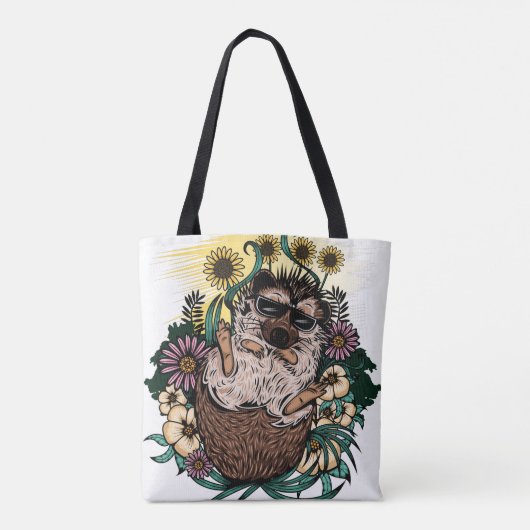 Cooler Igel Tasche (Rückseite)