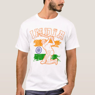 Cooler indischer Cricket Lover spendet indische Cr T-Shirt