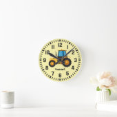 Cooler Individuelle Name Runde Wanduhr (Zuhause)