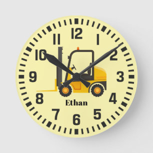 Cooler Individuelle Name Runde Wanduhr