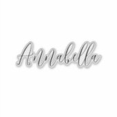 Cooler Individuelle Name-Script-Notebook Aufkleber (Vorderseite)