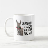 Cooler intelligenter Esel Kaffeetasse (Links)