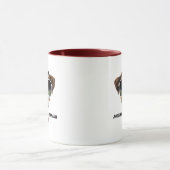 Cooler Jack Russell Terrier Vater Vatertag Hunde Tasse (Zentrum)