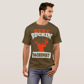 Cooler Jagdmachinist T-Shirt (Vorne ganz)