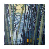 Cooler Japaner Shiro Kasamatsu Bambusfrühsommer Fliese (Vorderseite)