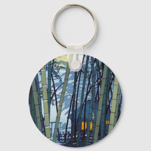 Cooler Japaner Shiro Kasamatsu Bambusfrühsommer Schlüsselanhänger