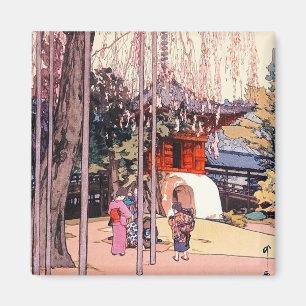 Cooler japanischer Kirschbaum in Kawagoe Yoshida Magnet