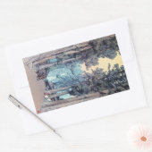 Cooler japanischer Klassiker Hiroshi Tada Rechteckiger Aufkleber (Umschlag)