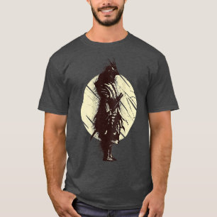 Cooler japanischer Samurai Warrior Backside T - Sh T-Shirt