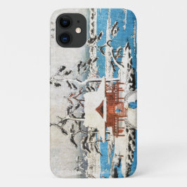 Cooler japanischer Vintager Ukiyo-e Seeschschneefa Case-Mate iPhone Hülle